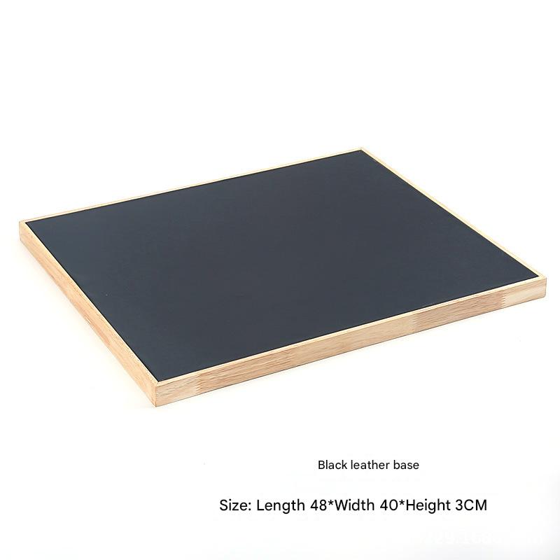 Black leather 48*40 base plate