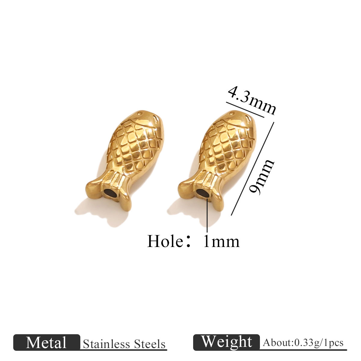 Golden small fish