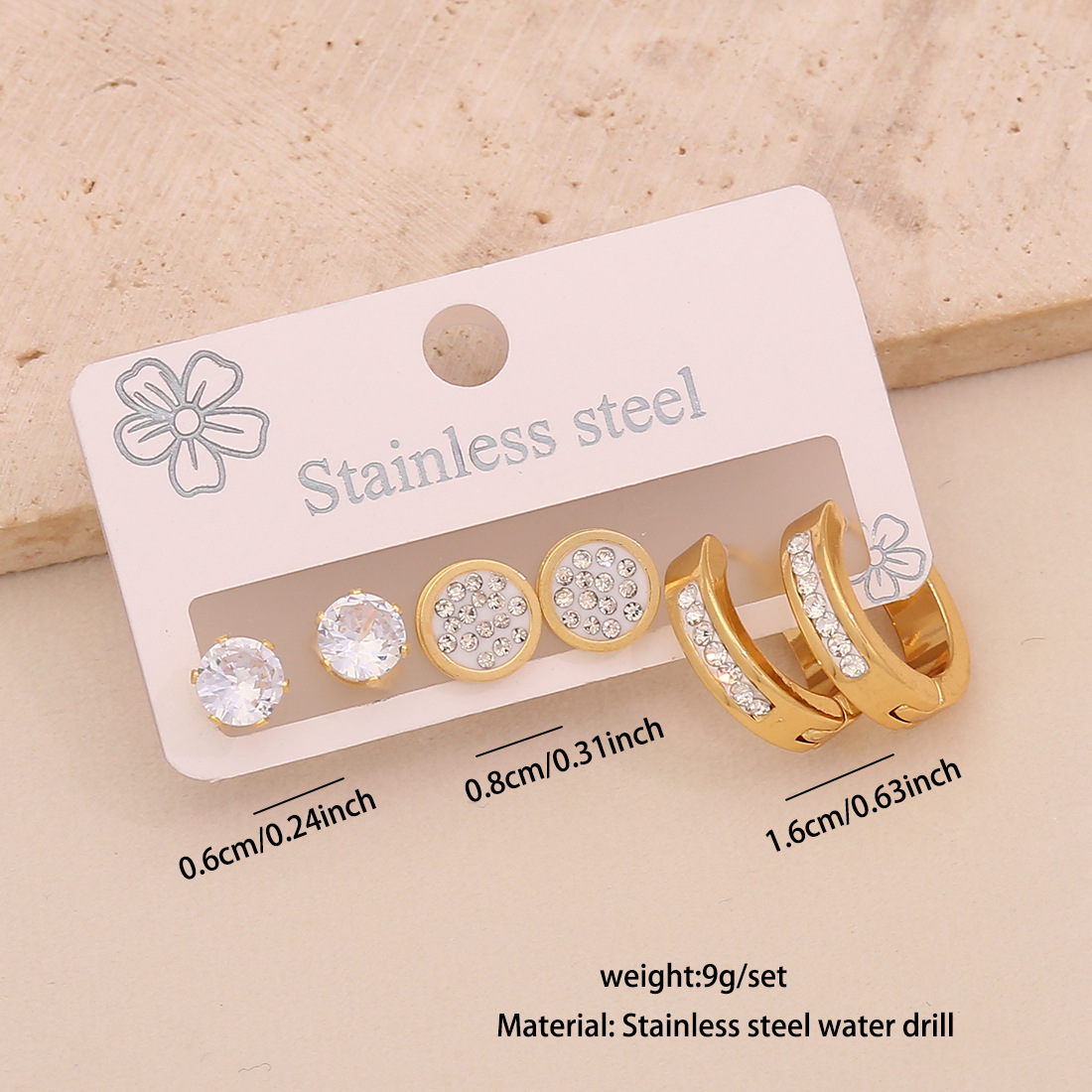 4#Rhinestone round