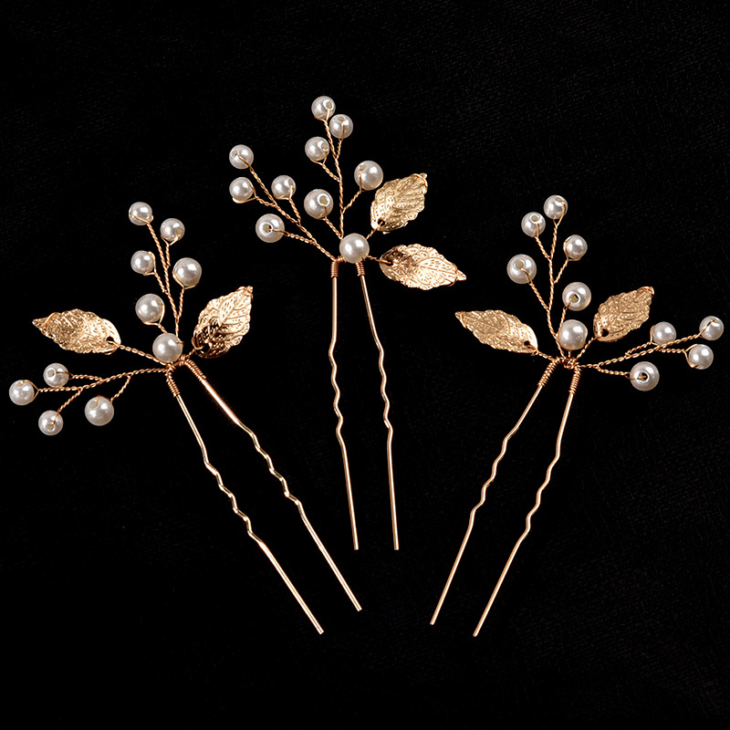 Gold (3 hairpins)
