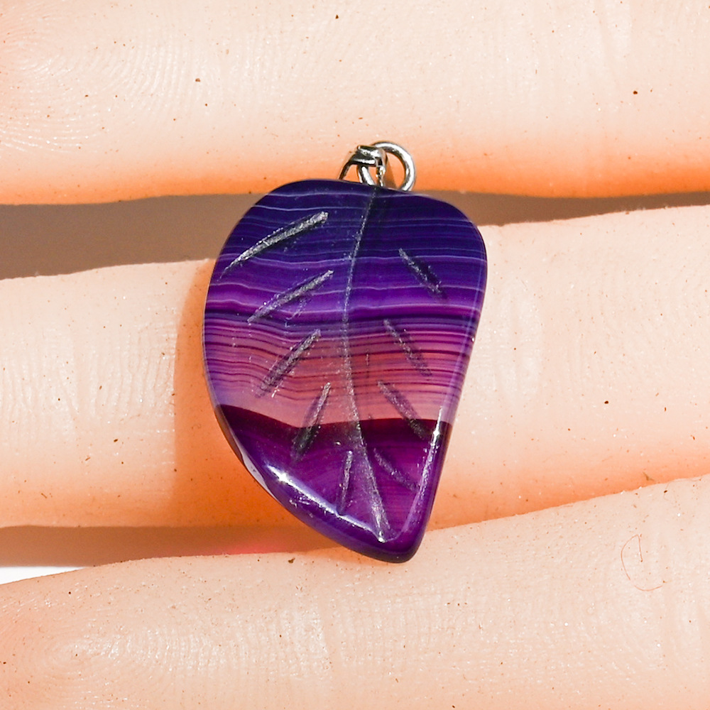 agate pourpre