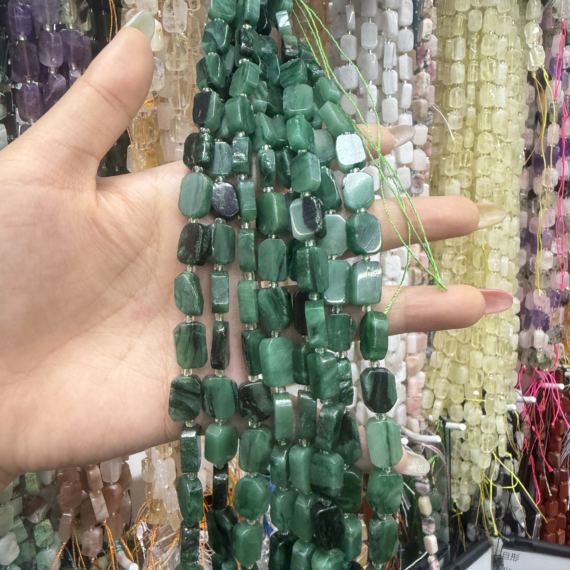 Green mica