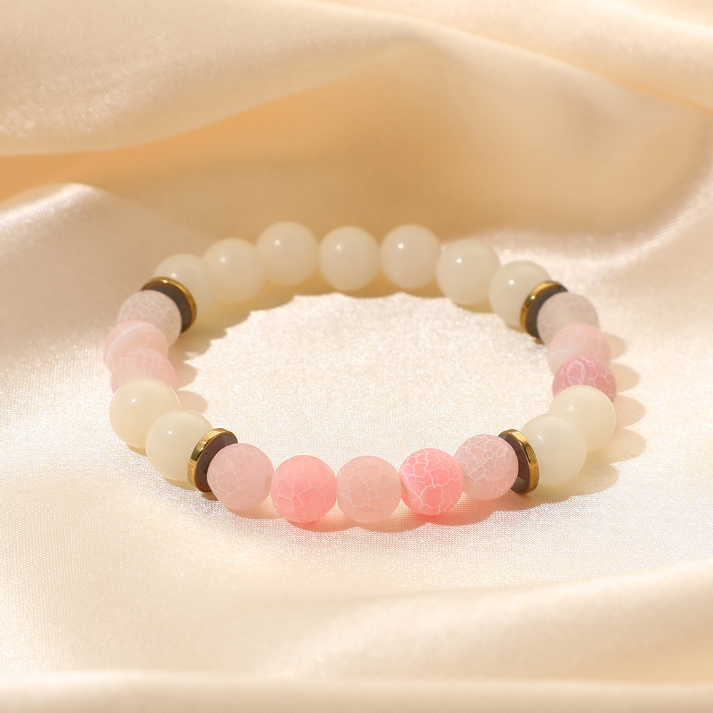 Pink weathered agate