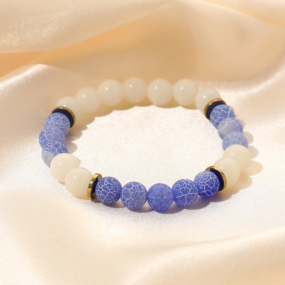 Blue weathered agate