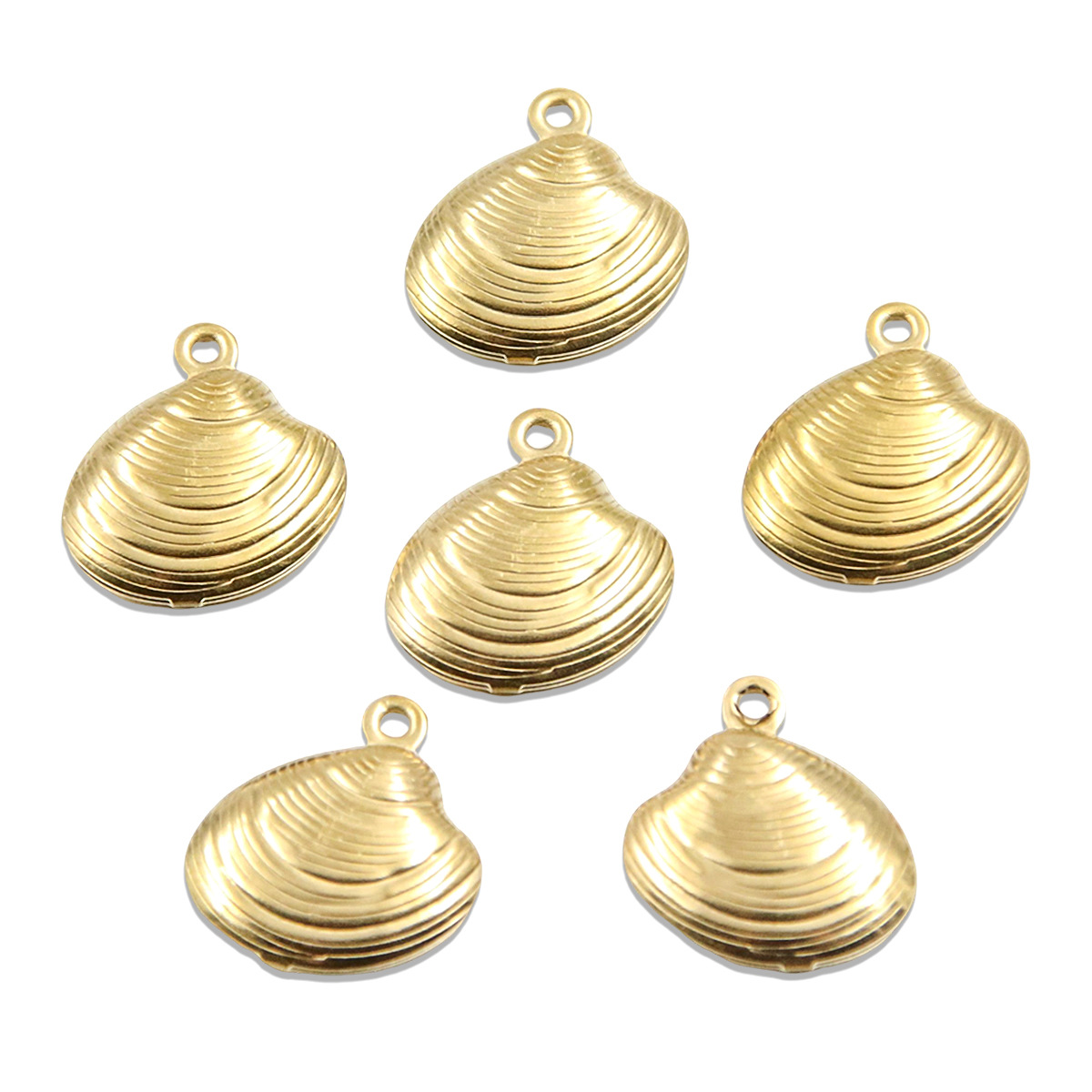 Gold shell 13x13mm