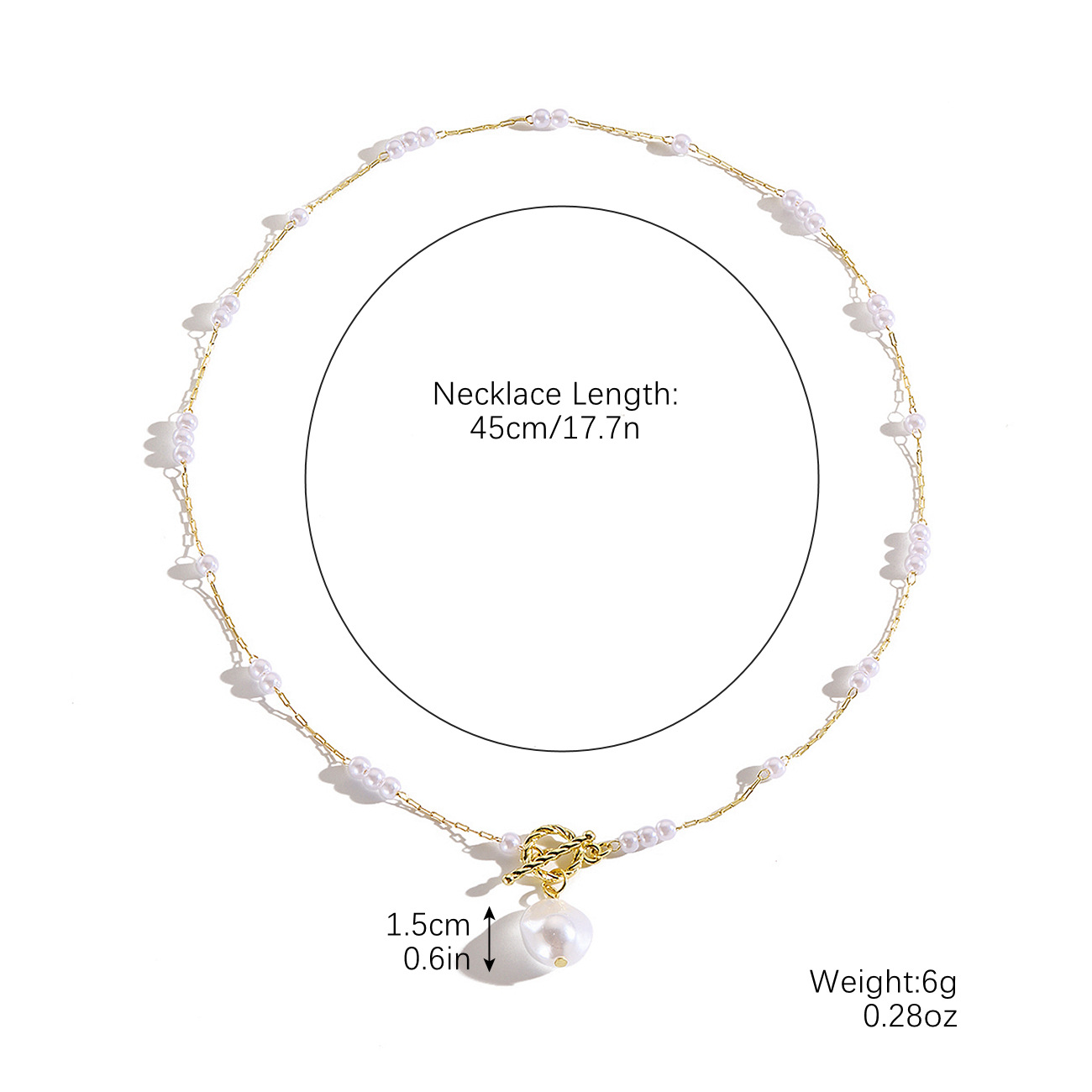 N2408-2 handmade chain one two three