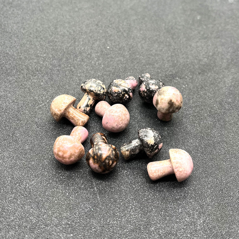 Rose stone/mahogany grain