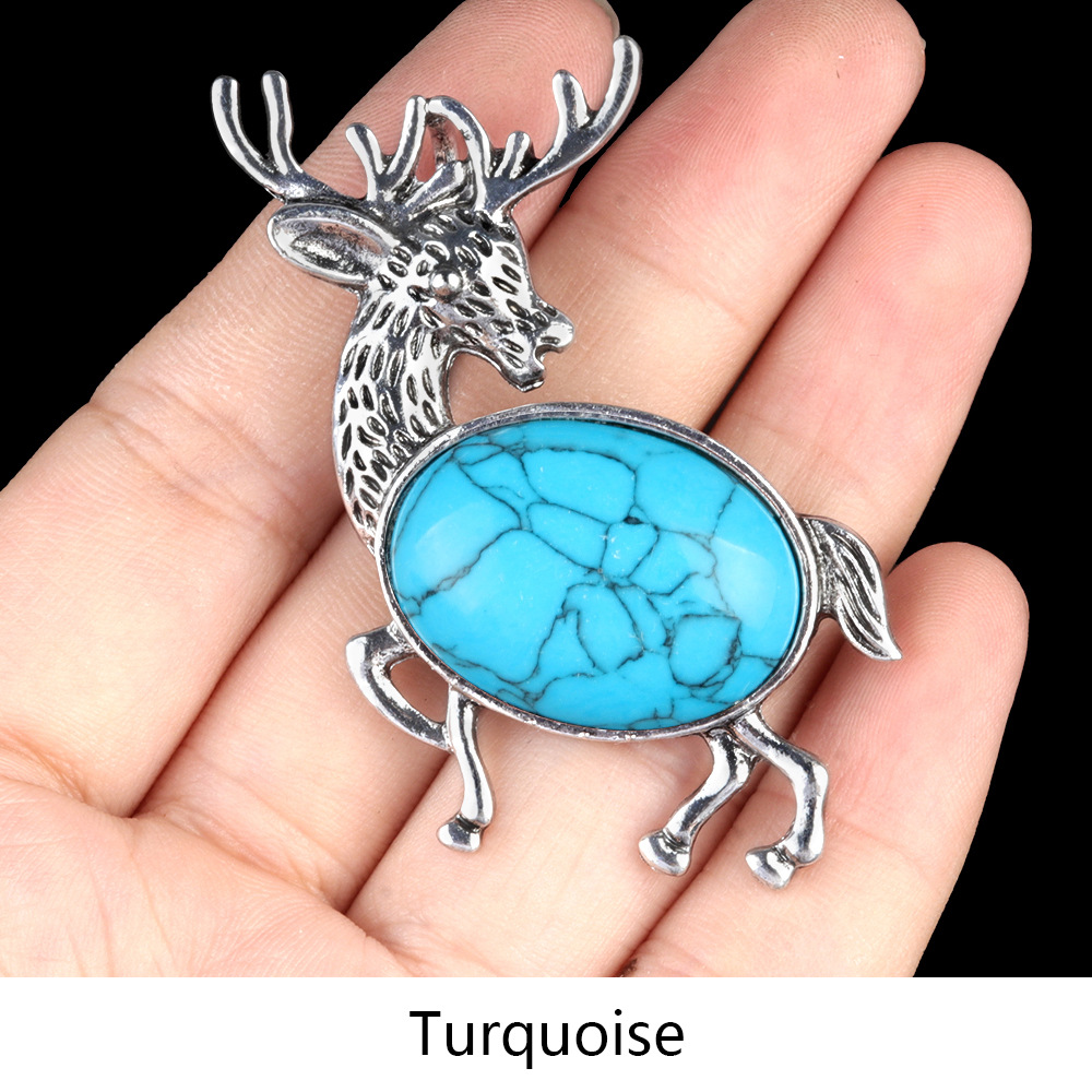 Blue turquoise (synthetic)