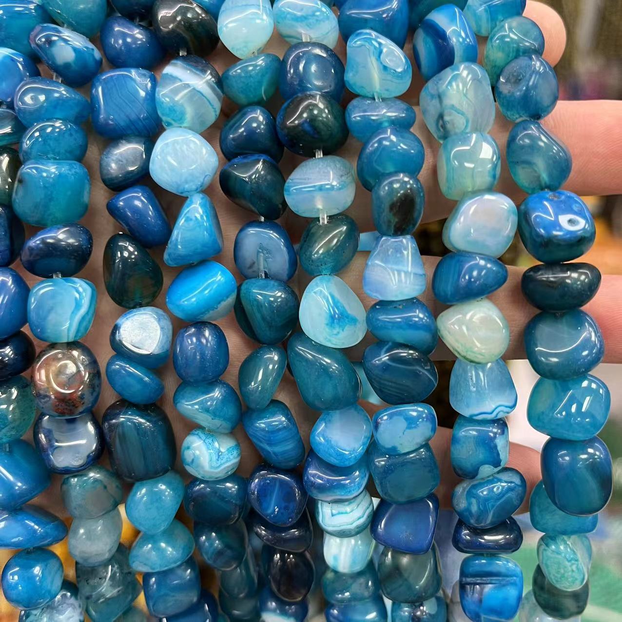 Blue agate