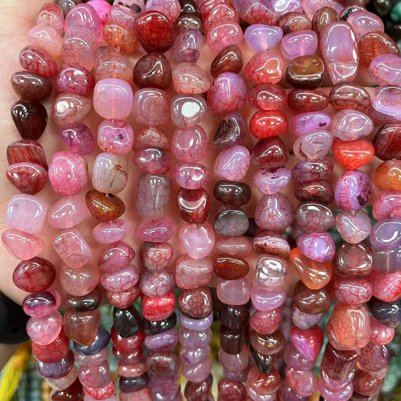 Light pink striped agate