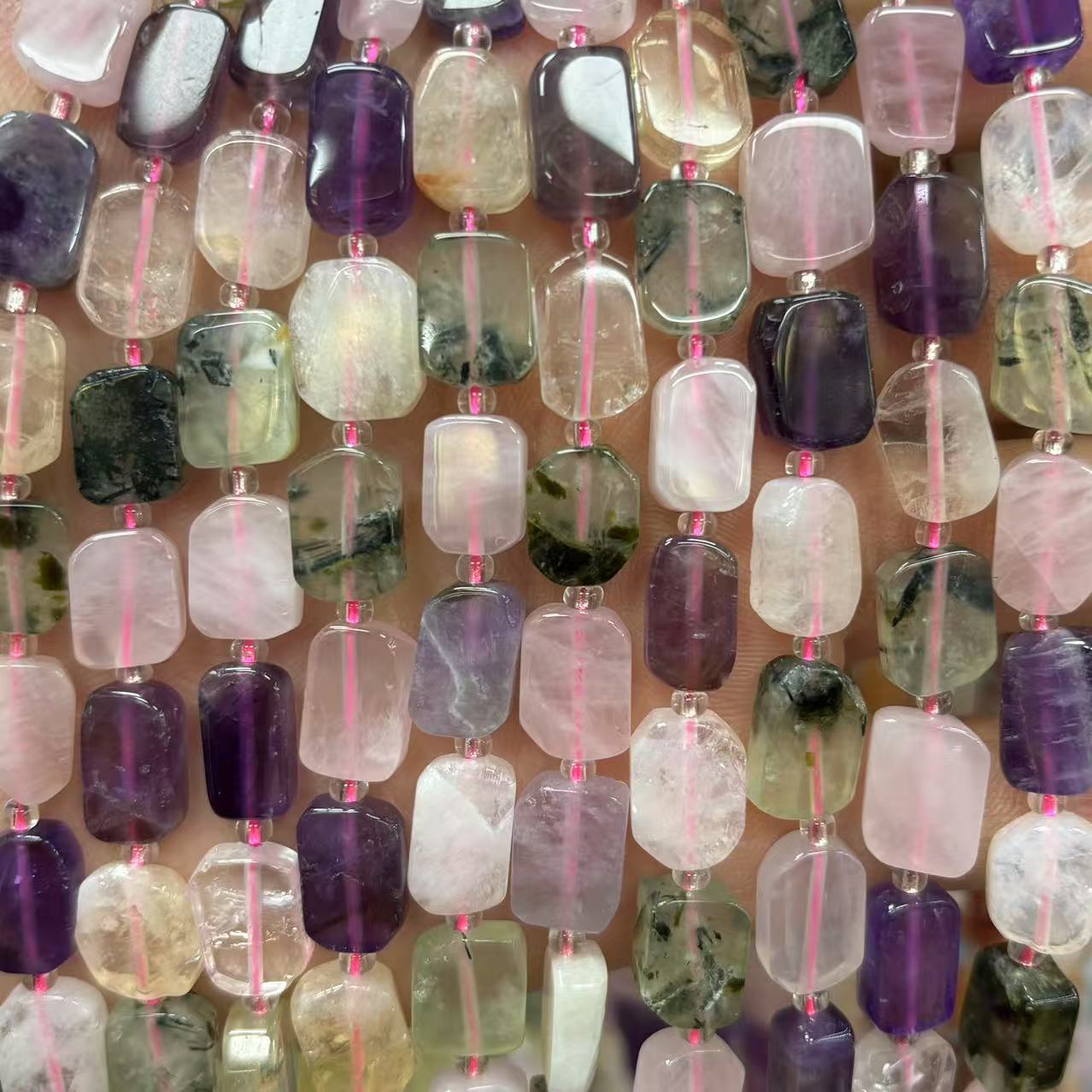 Mixed color crystal