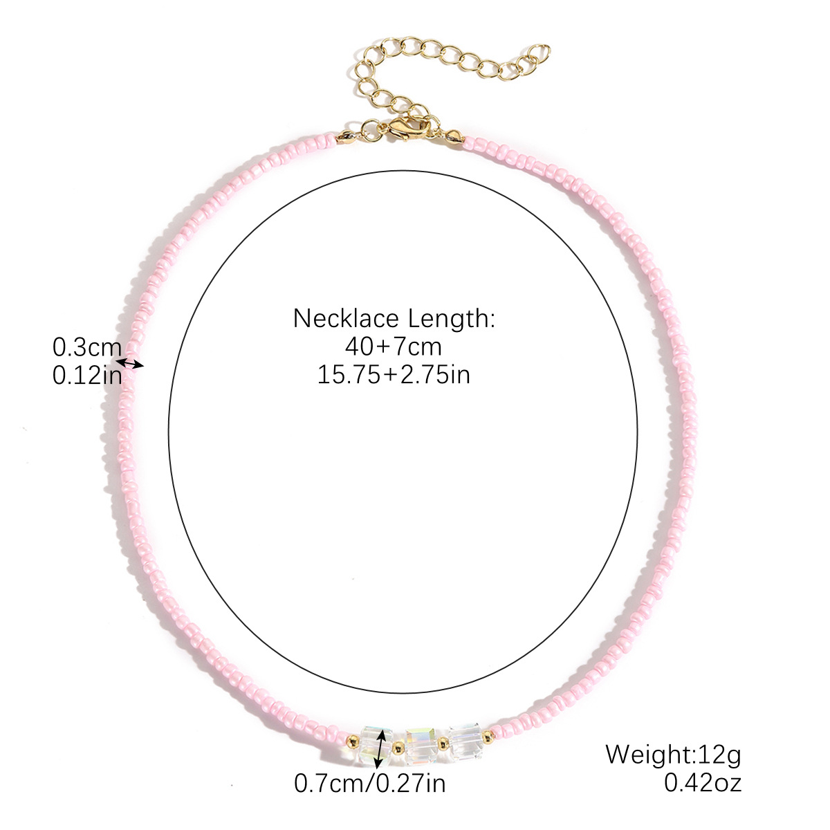 N2410-6 Pink Crystal