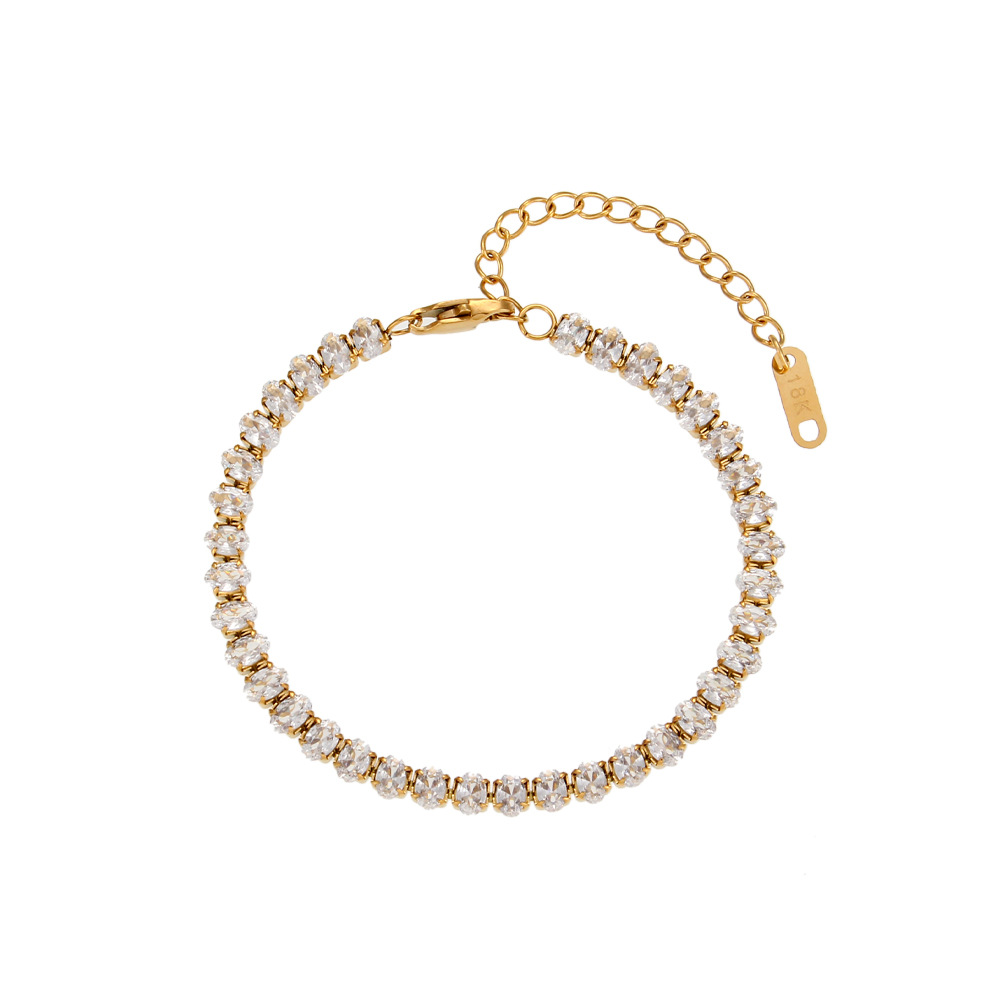 Bracelet-thick oval