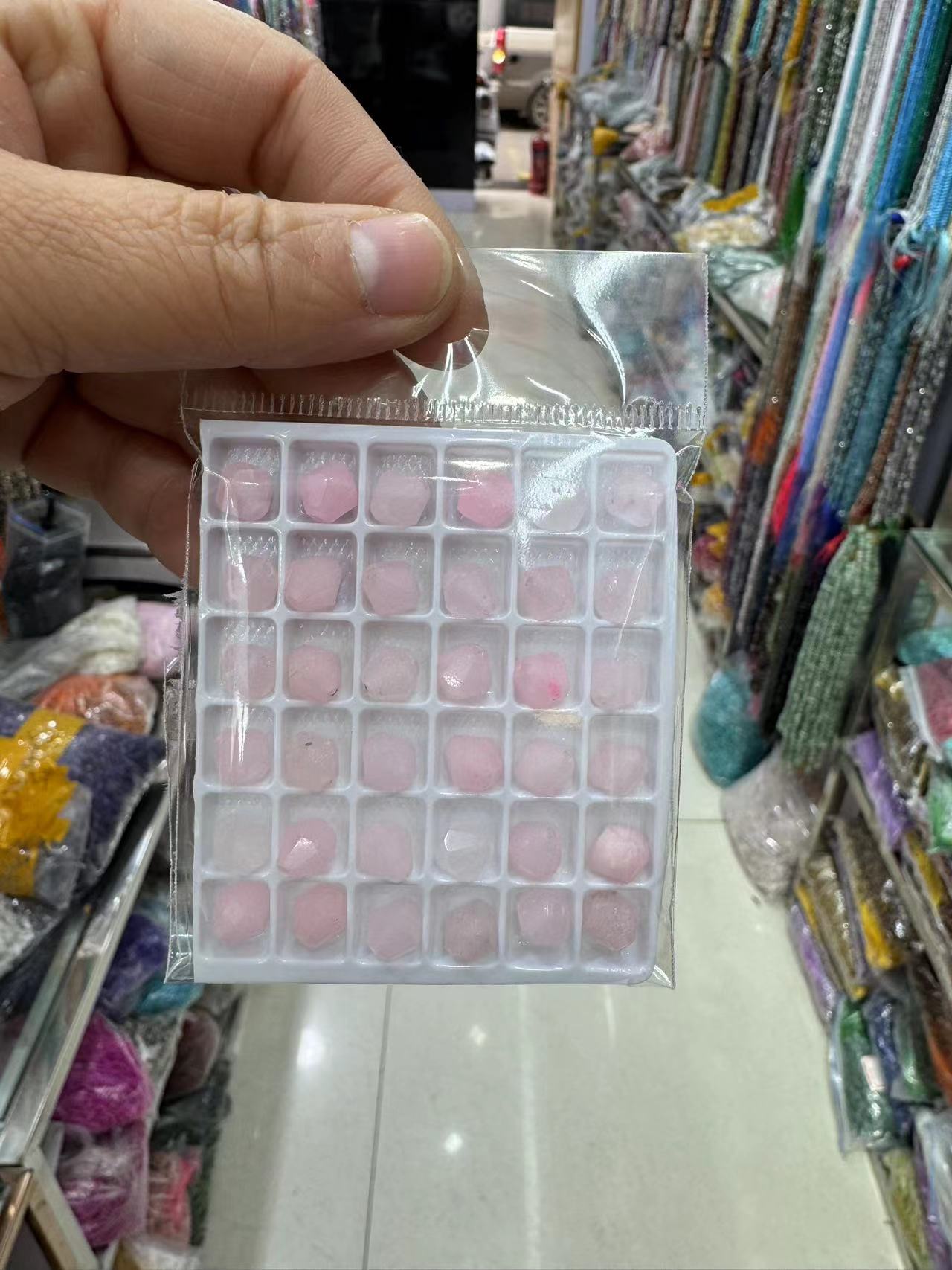 Pink crystal