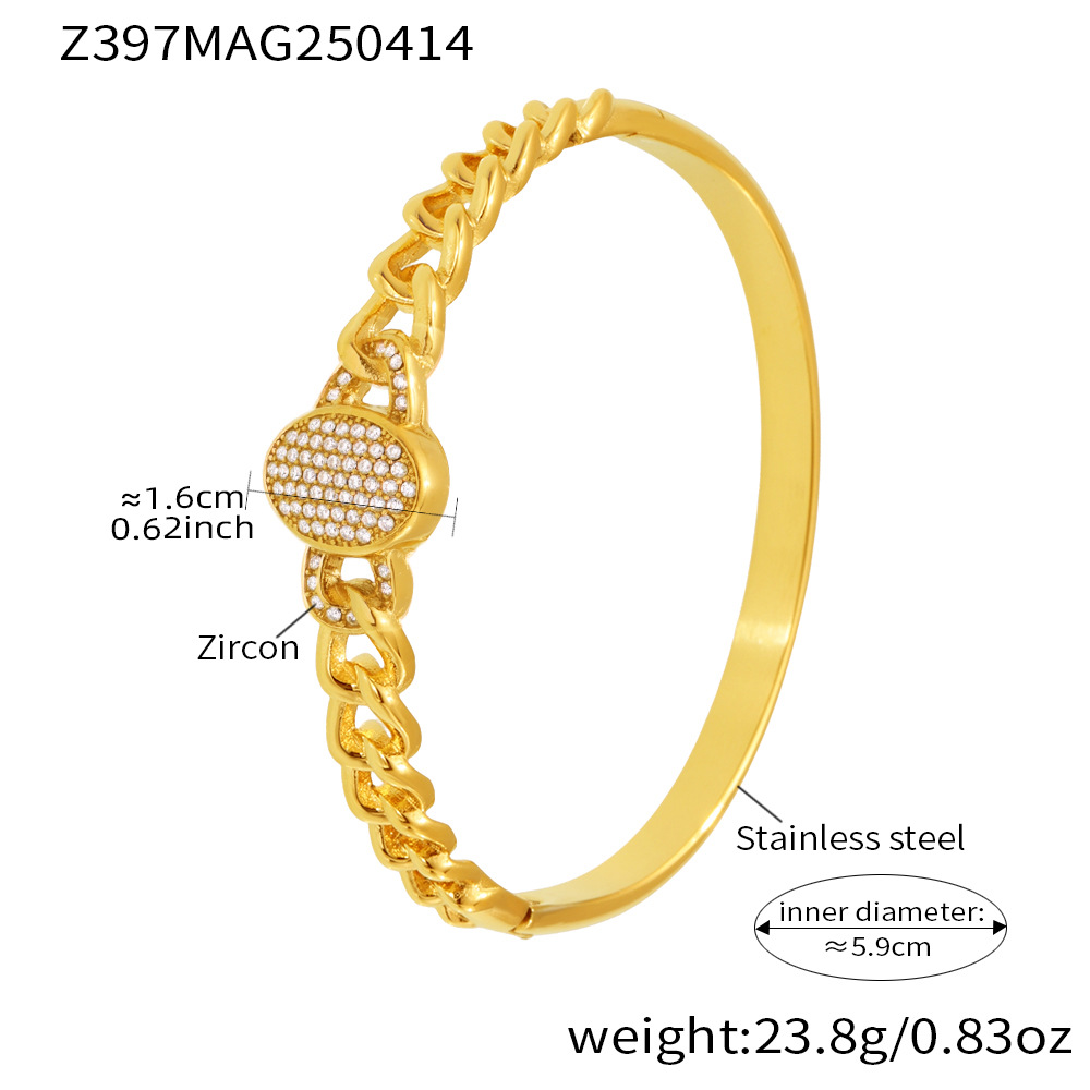 gold white zircon