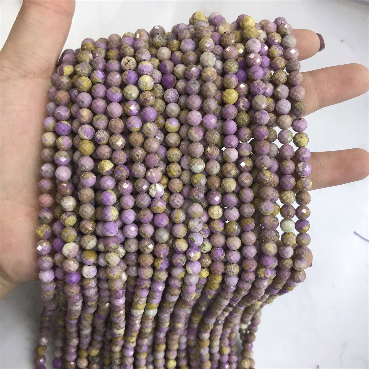 11-6mm purple mica