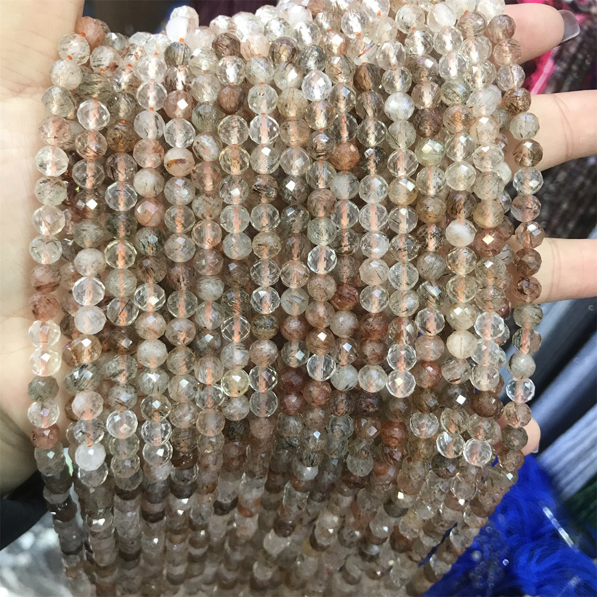24-6mm copper hair crystal