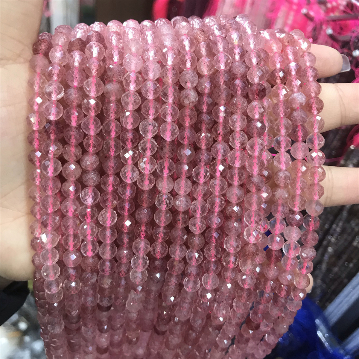 27-6mma grade strawberry crystal