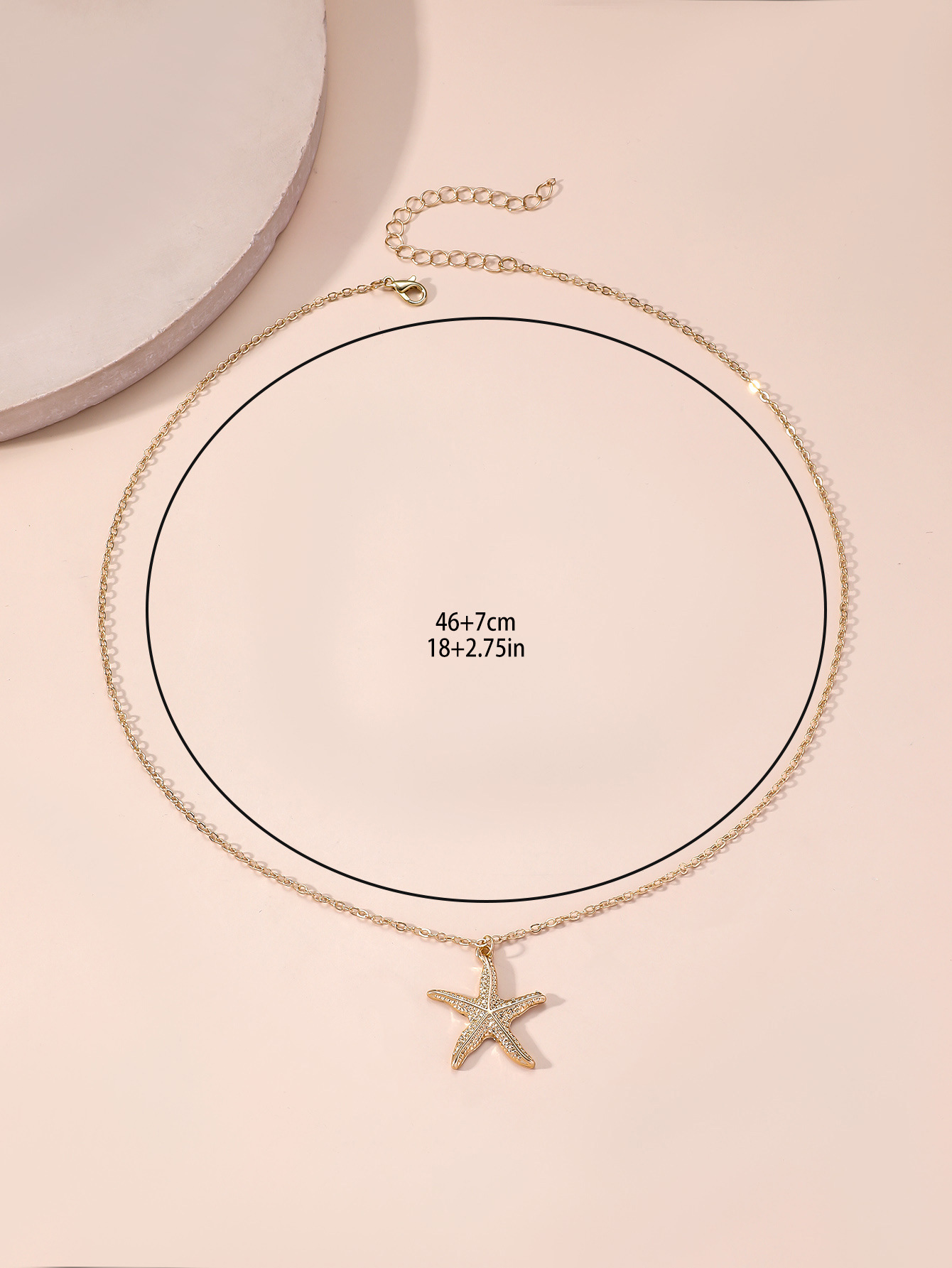 Style 1 necklace gold (5) grams
