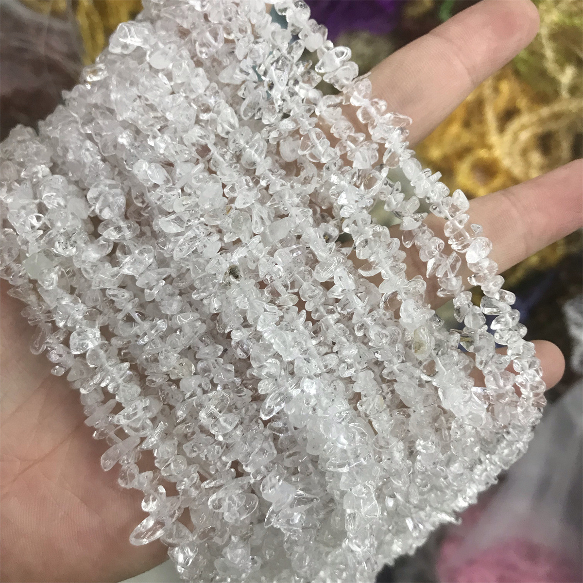 3-5mm gravel white crystal