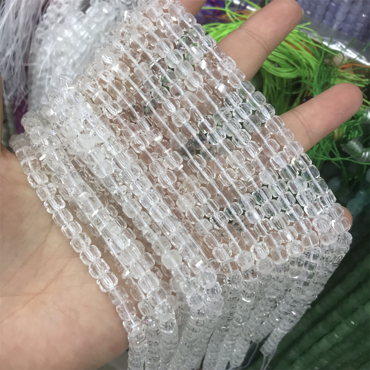 6mm sugar cube white crystal