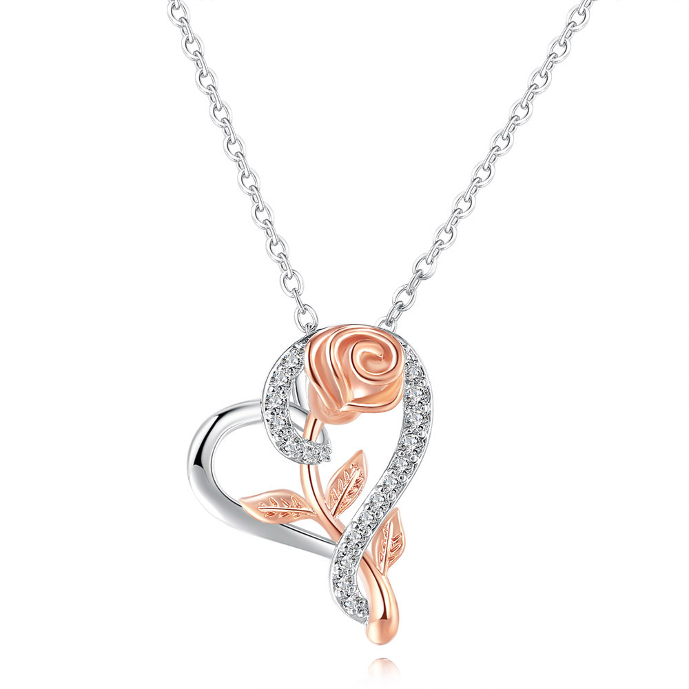 N239 Rose Gold   Platinum Double Color