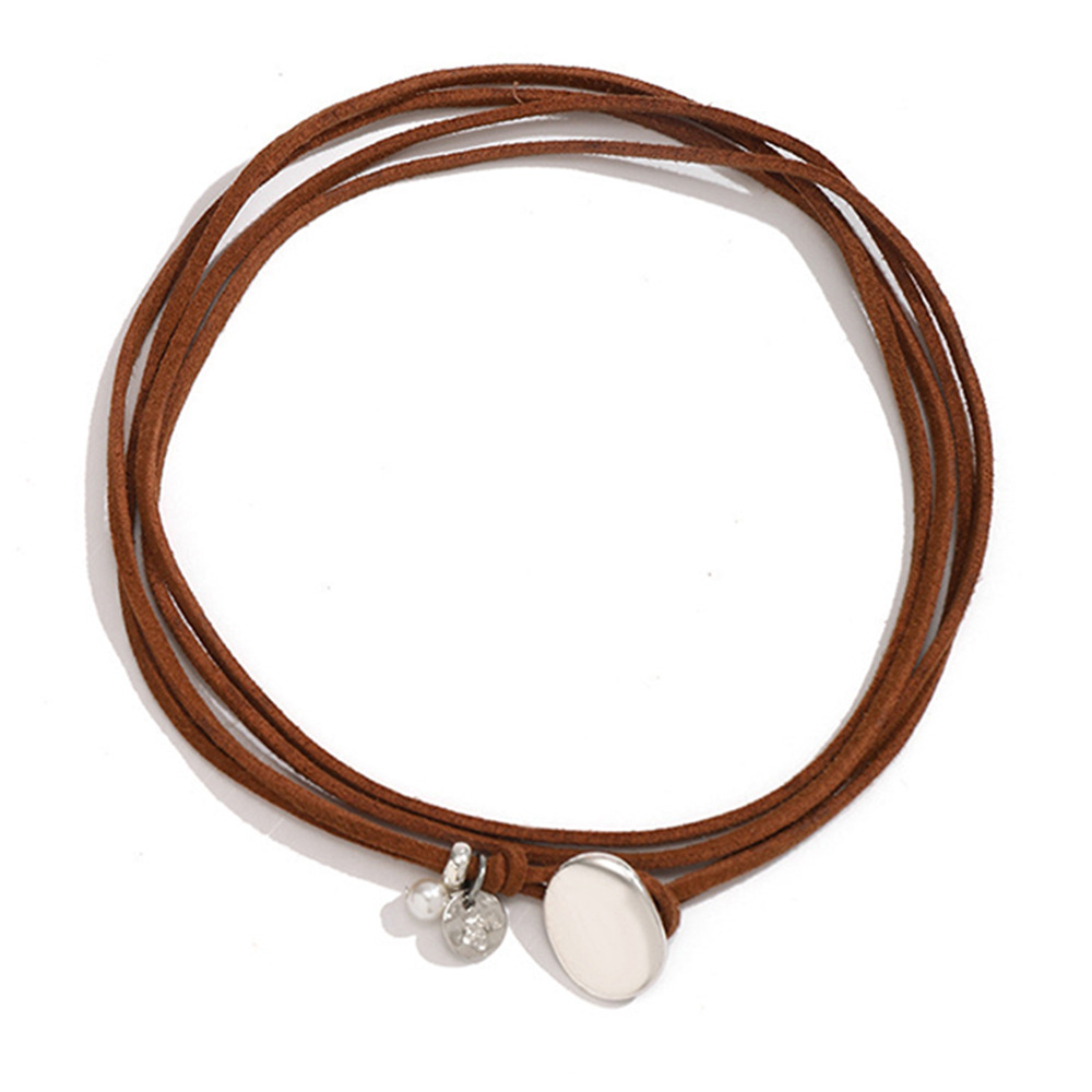 brown necklace