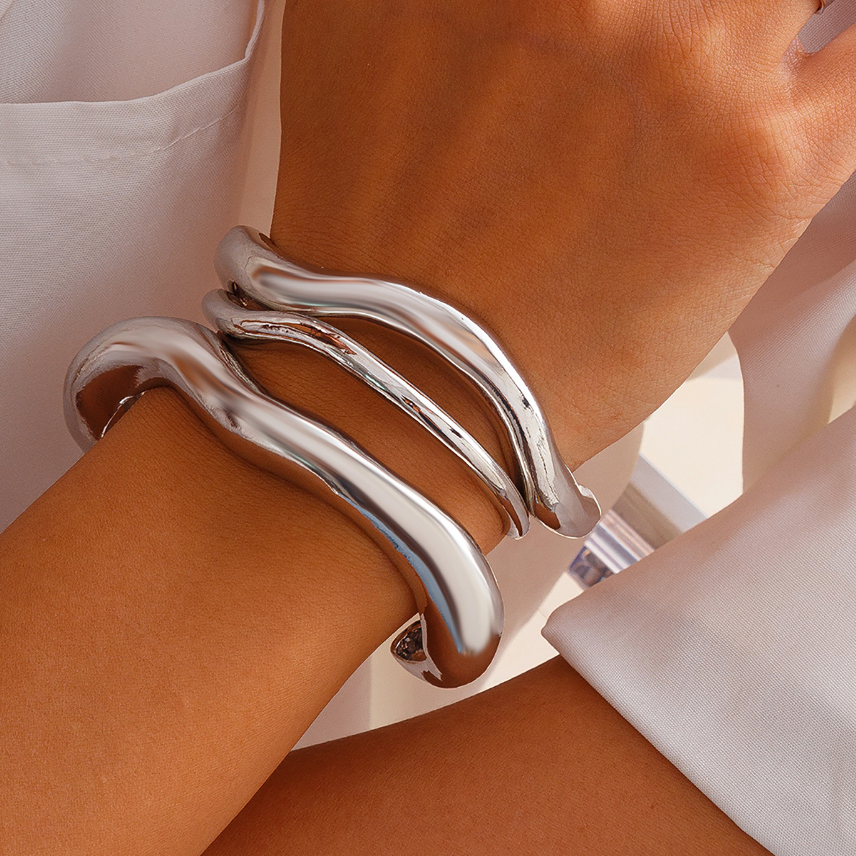 Bracelet-silver 3 Piece Set 5160