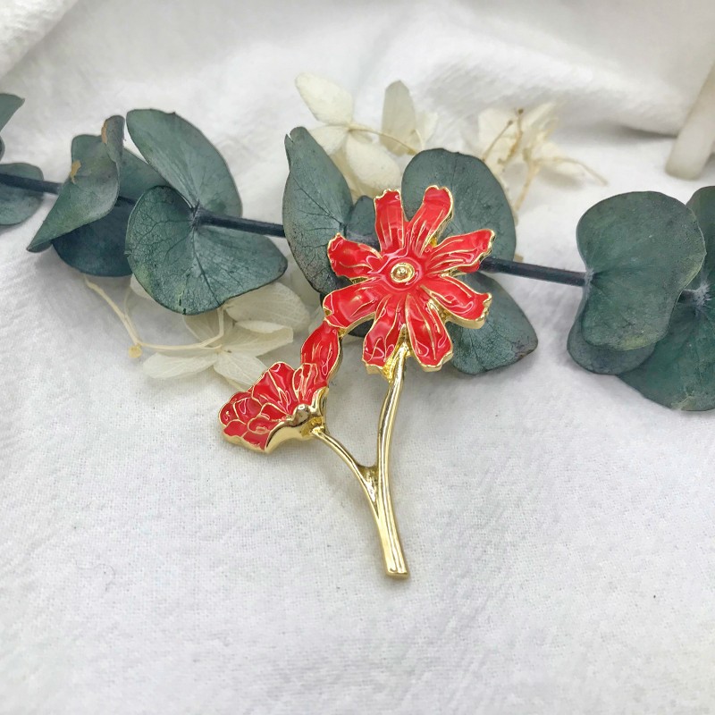 Cosmos Brooch