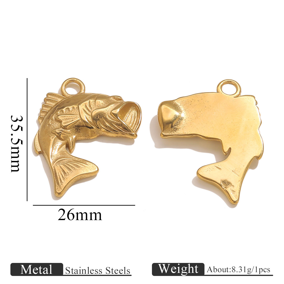 Golden cast fish