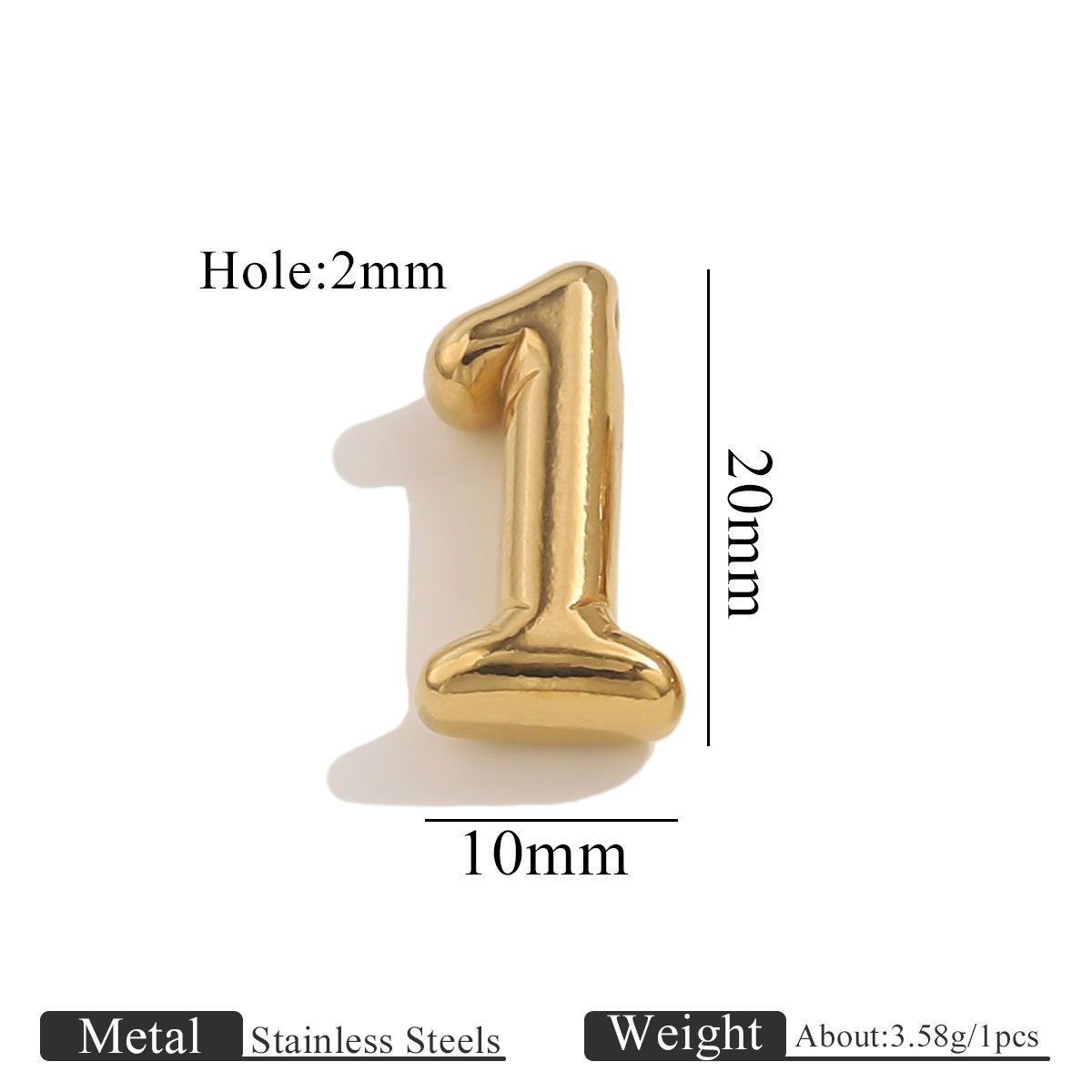 Gold perforated numbers-1