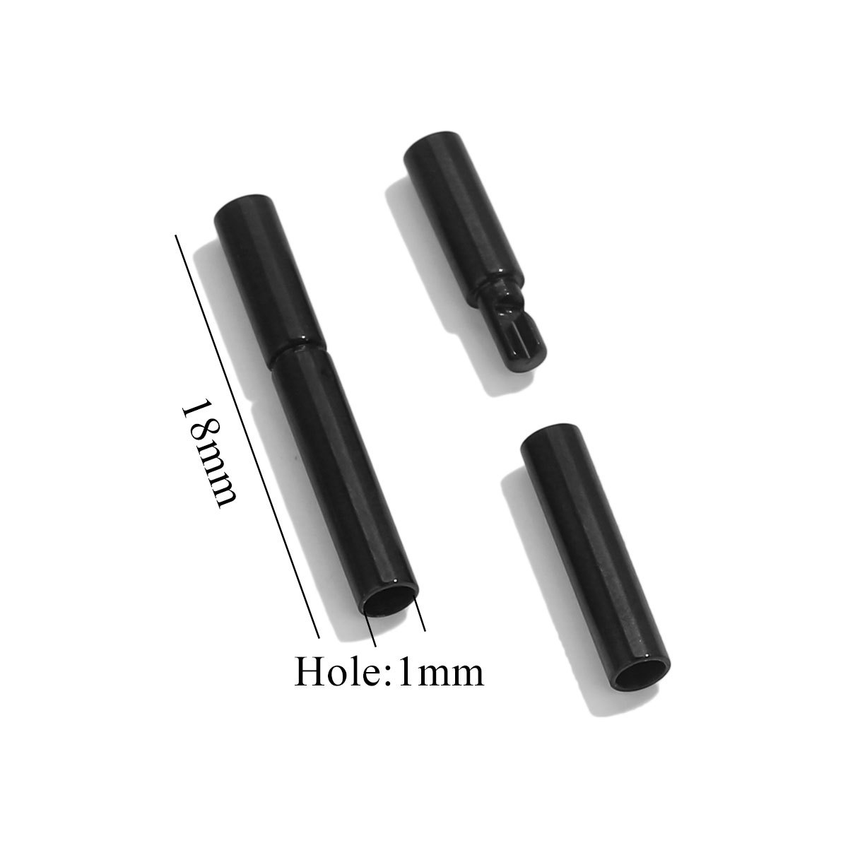 Black millet buckle-hole 1.0mm