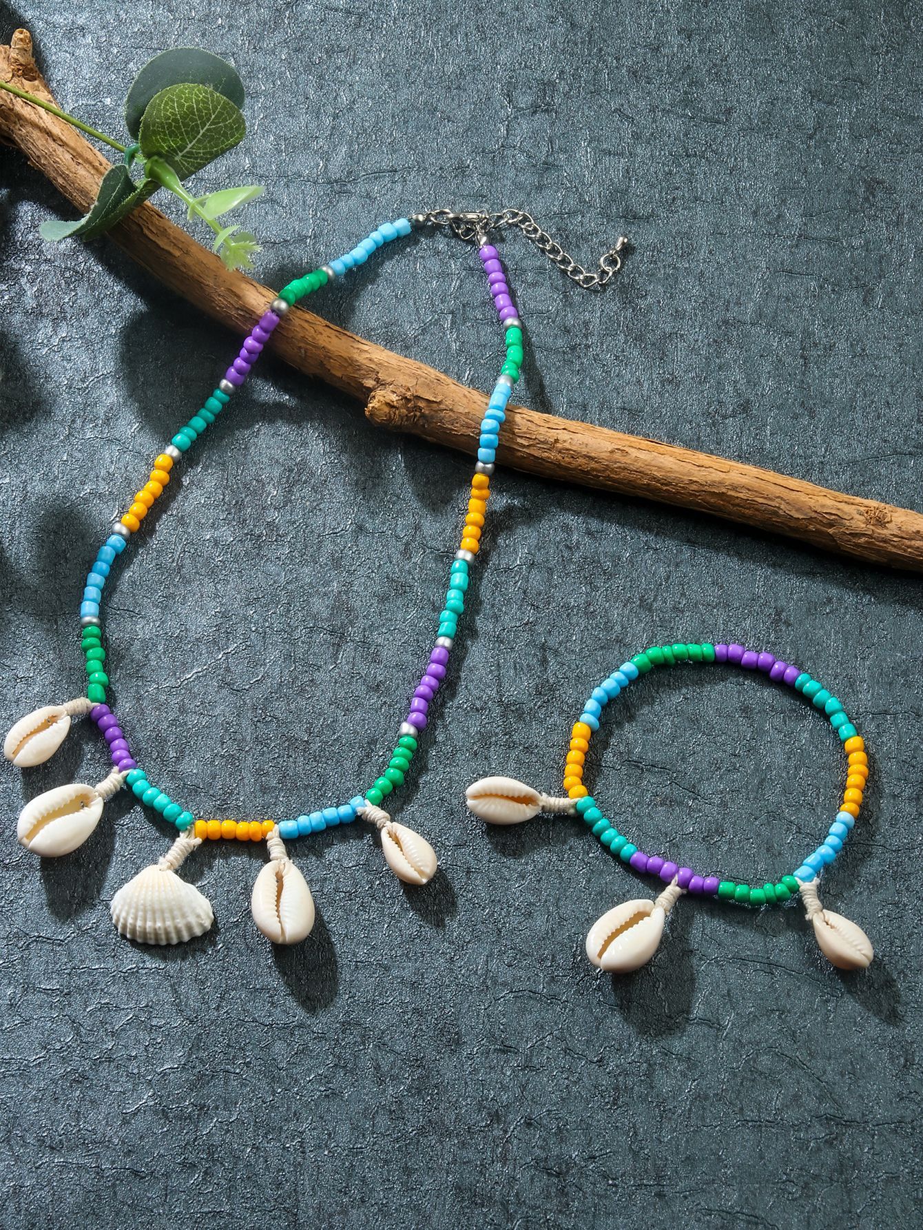 Rice bead shell suit