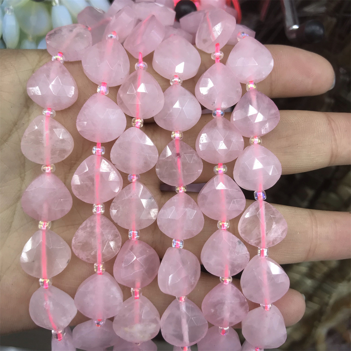 15-pink quartz