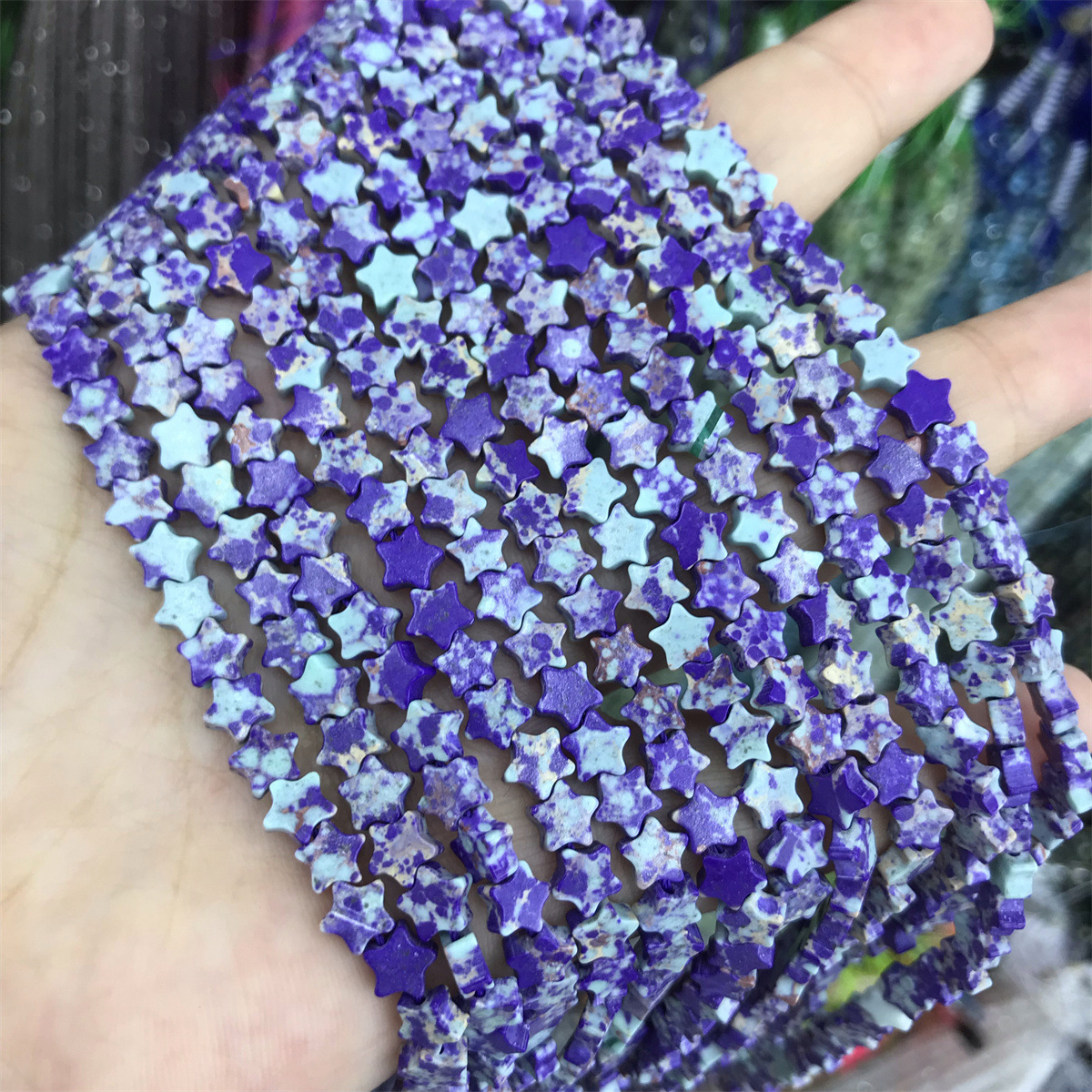 19-purple blue imperial pine (synthetic)