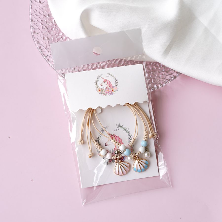 7.5*10cm white unicorn cardboard