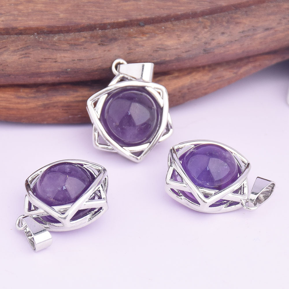 Dz192 amethyst (silver edge)