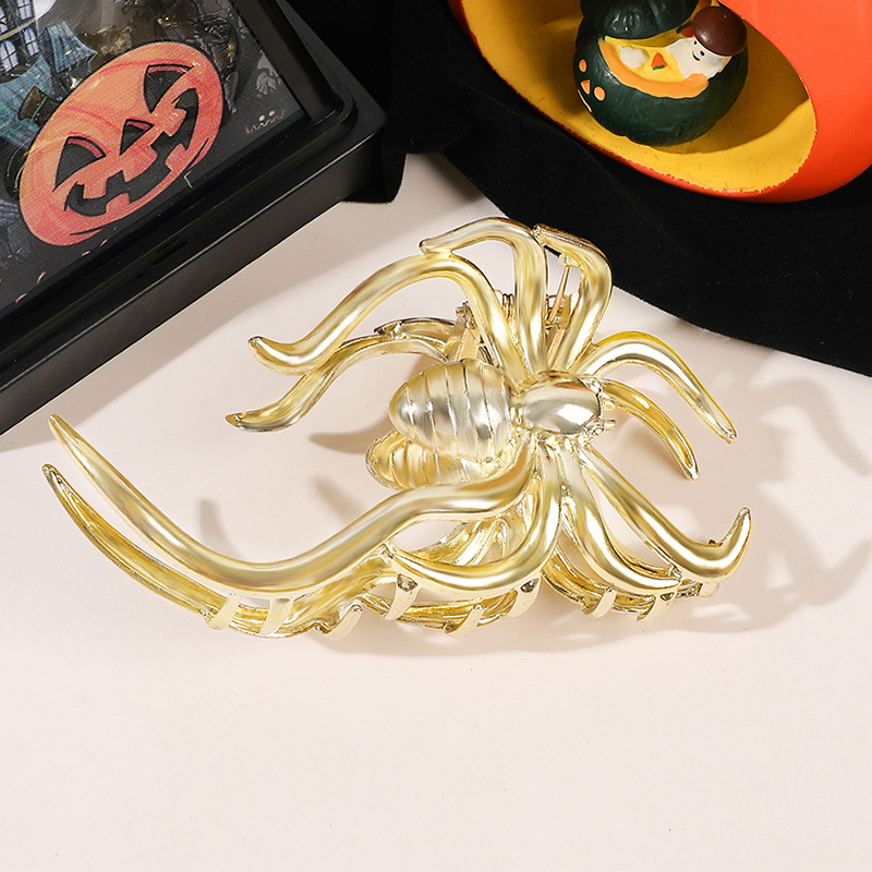 11cm metal spider-Gold