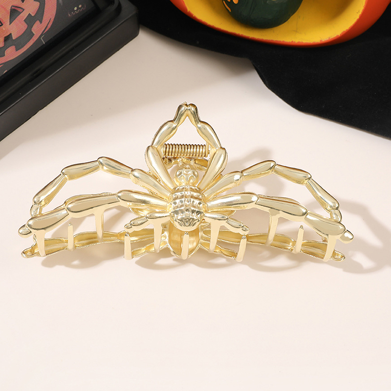 10.5cm metal spider-Gold
