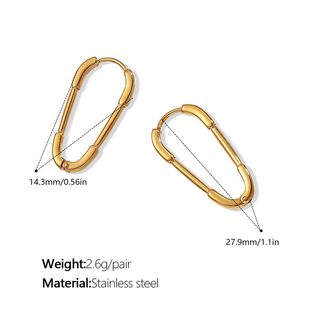 Eh959g gold earrings