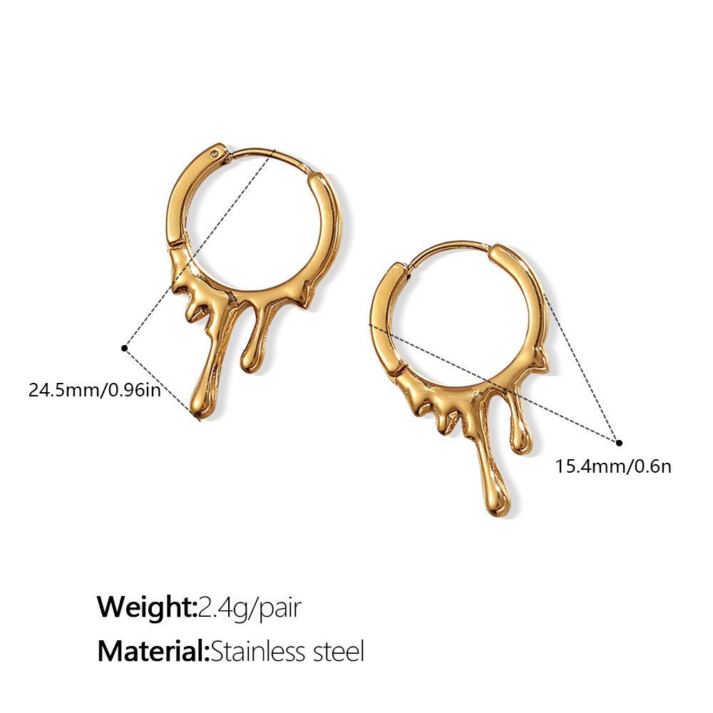 Eh961g gold earrings