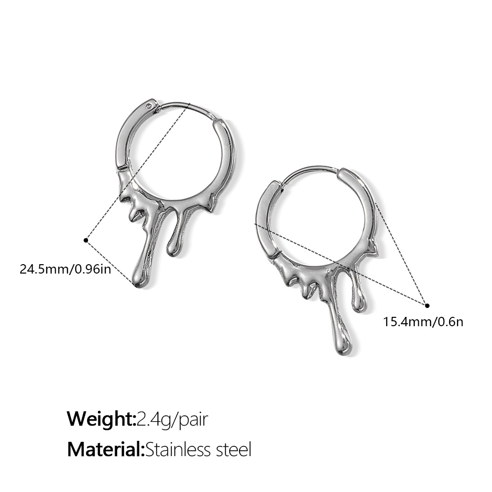 Eh961s silver earrings