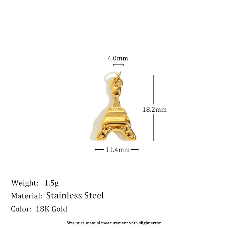 Tower pendant-gold