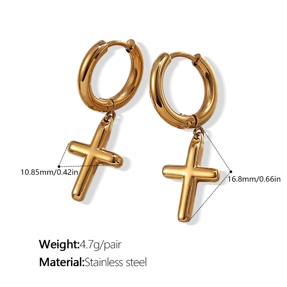 Eh875g gold earrings