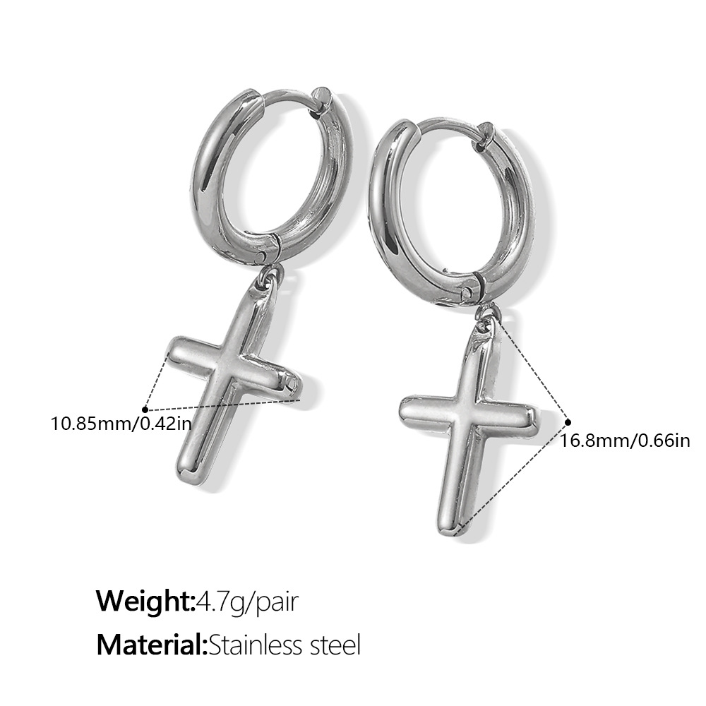 Eh875s silver earrings
