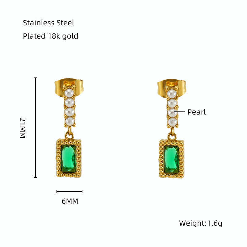 Emerald zircon