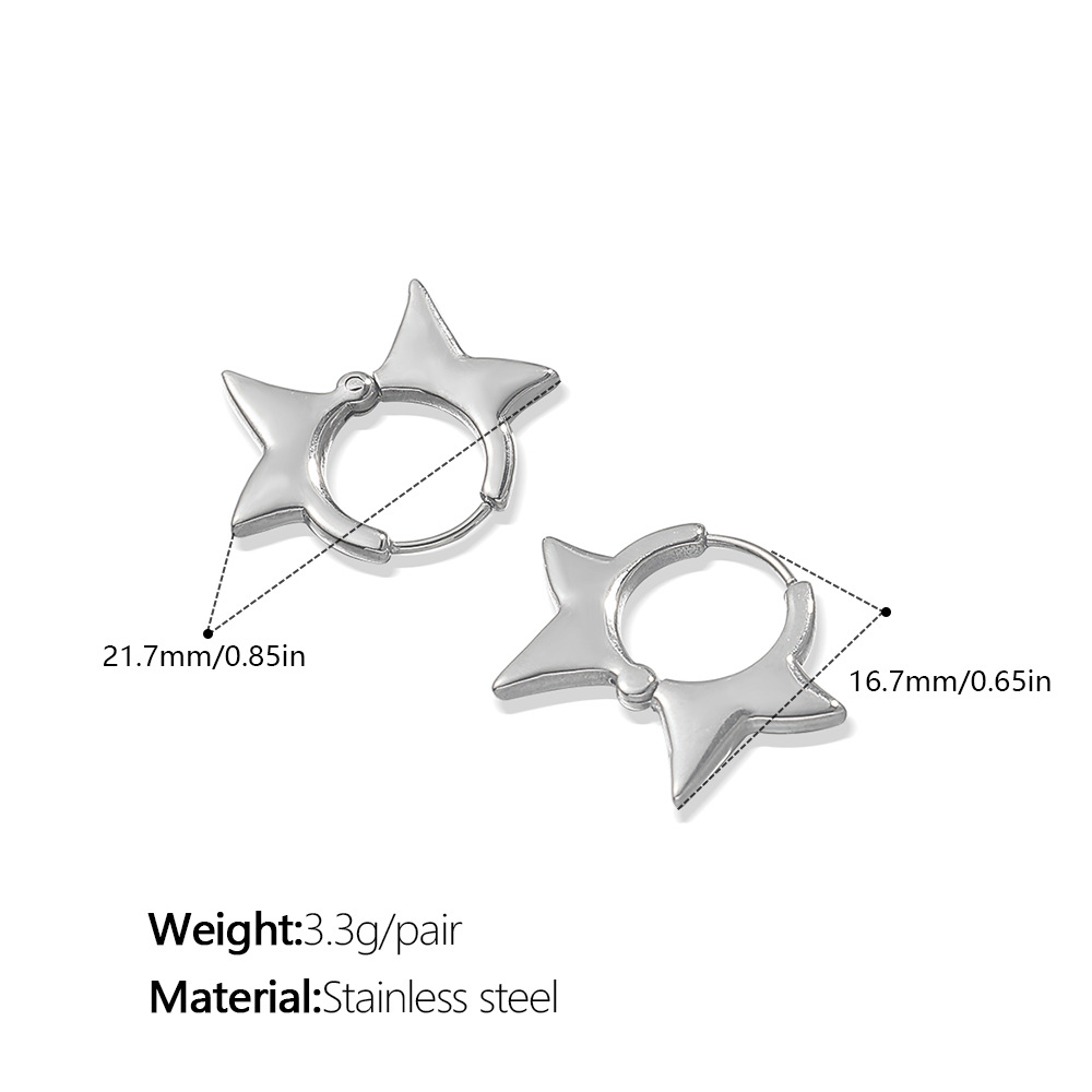 Eh923s silver earrings