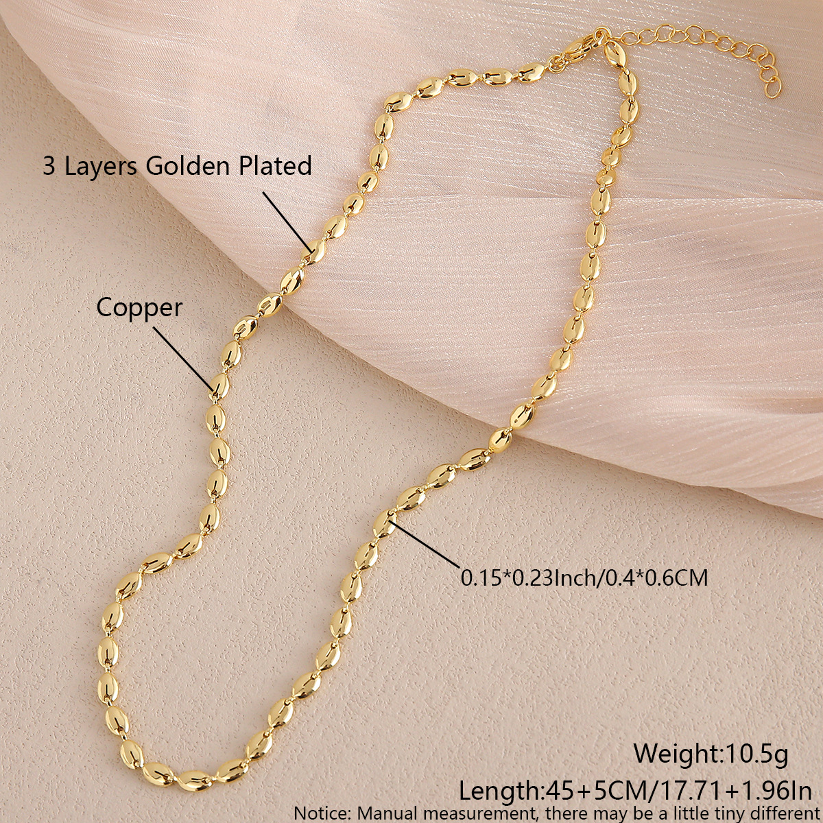 Flat beads nw01-10
