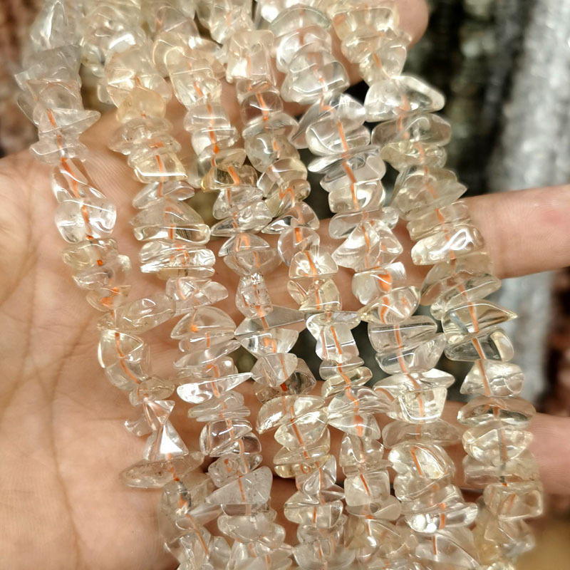 Shallow yellow crystal