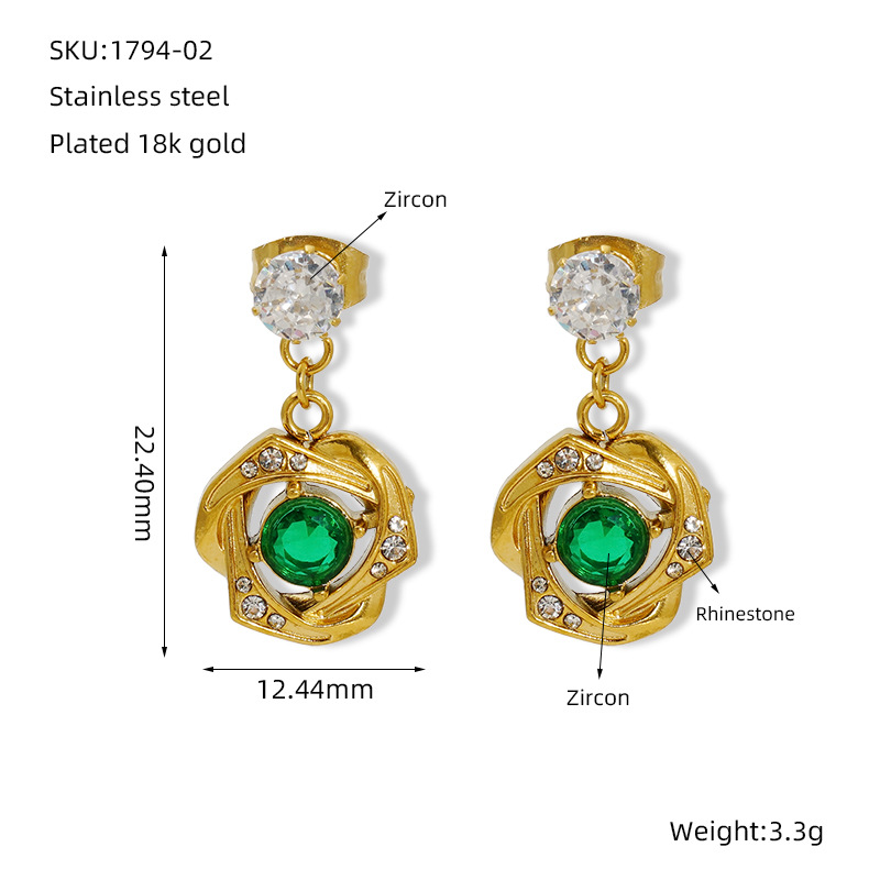 Ze1794 green diamond